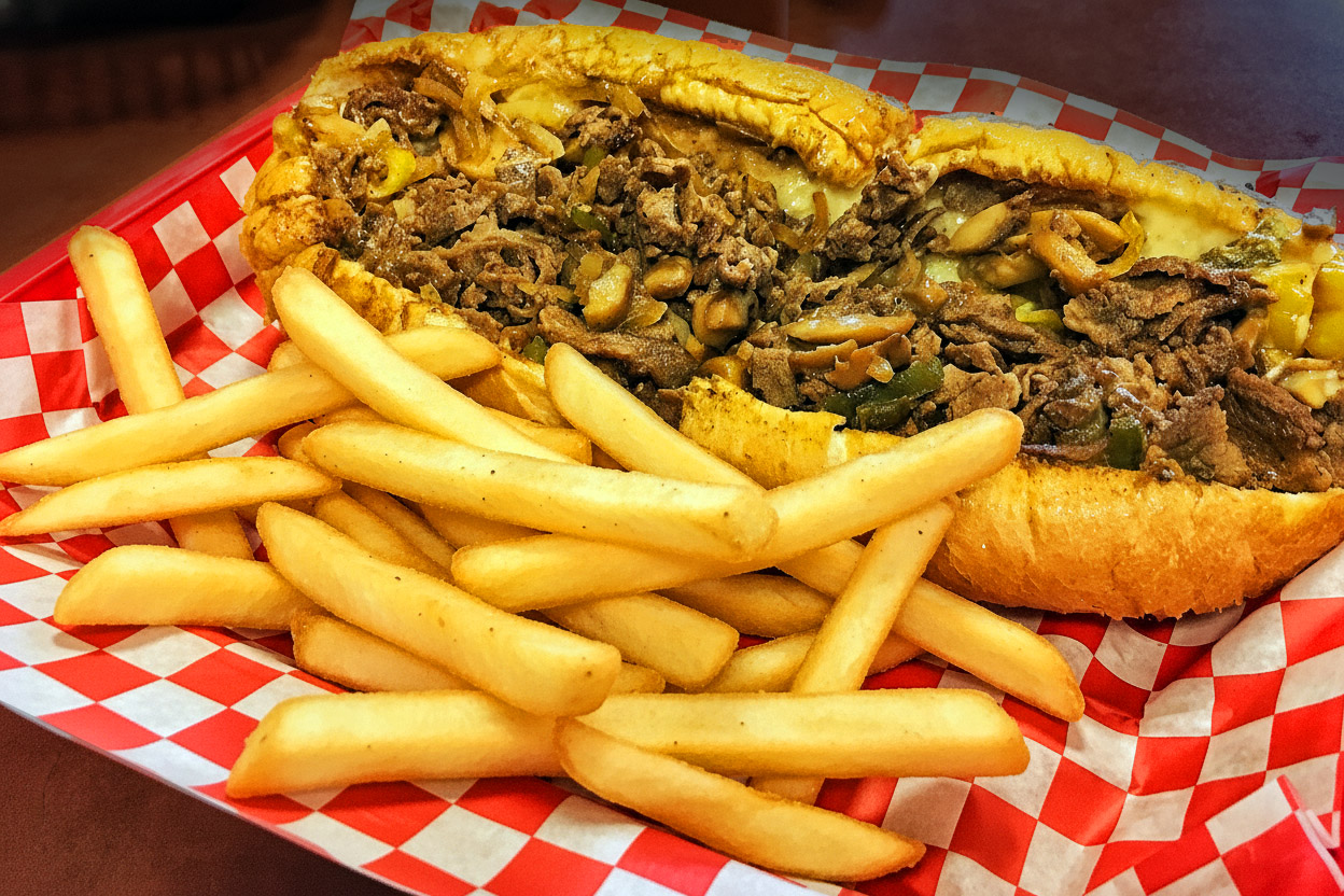 Chips Place Philly Cheese Steak